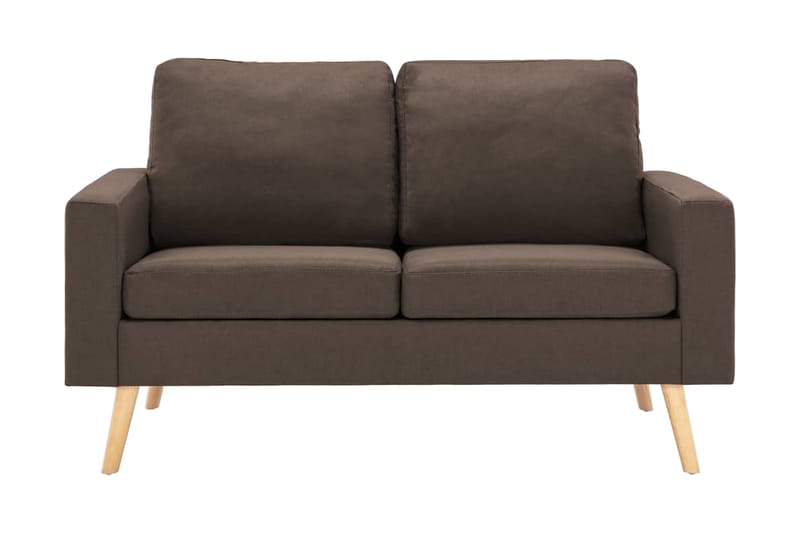 2-sitssoffa brun tyg - Brun - Möbler - Soffa - 2 sits soffa
