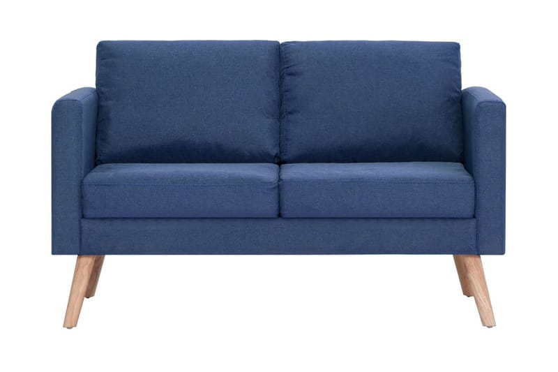 2-sitssoffa tyg blå - Blå - Möbler - Soffa - 2 sits soffa