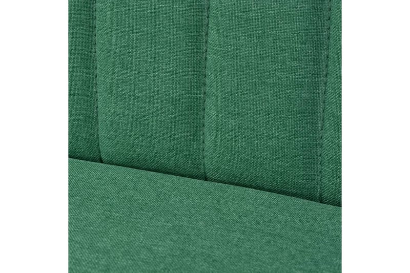 Soffa 117x55,5x77 cm tyg grön - Grön - Möbler - Soffa - 2 sits soffa