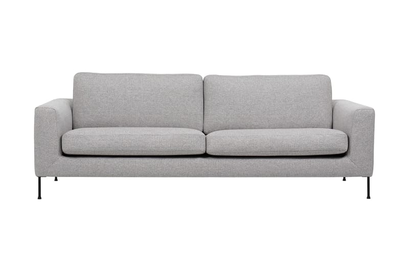 Cucito 3-sits Soffa - Ljusgrå - Möbler - Soffa - 2 sits soffa