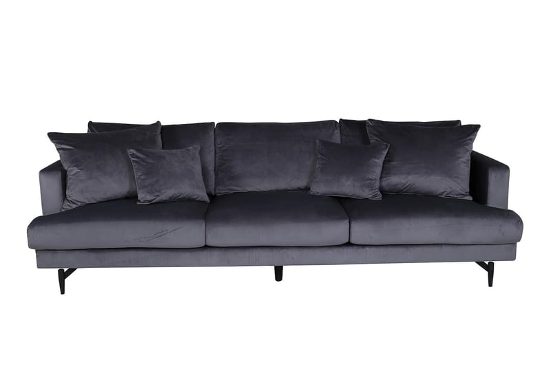Sofia 3-sits soffa - Grå - Möbler - Säng - Kontinentalsäng