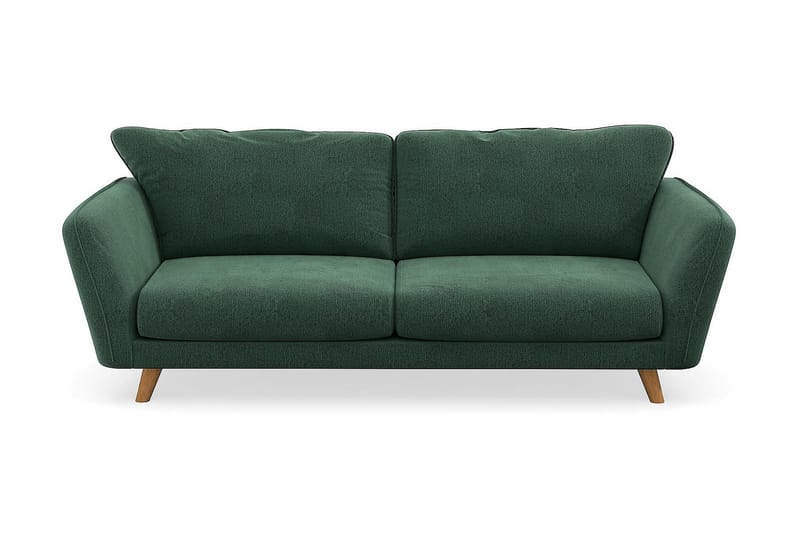 Trend Lyx 3-sits Soffa - Grön Sammet - Möbler - Soffa - 3 sits soffa
