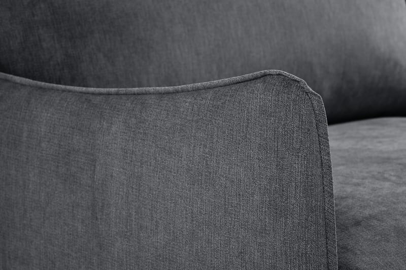 Trend Lyx 3-sits Soffa - Mörkgrå/Svart - Möbler - Soffa - 3 sits soffa