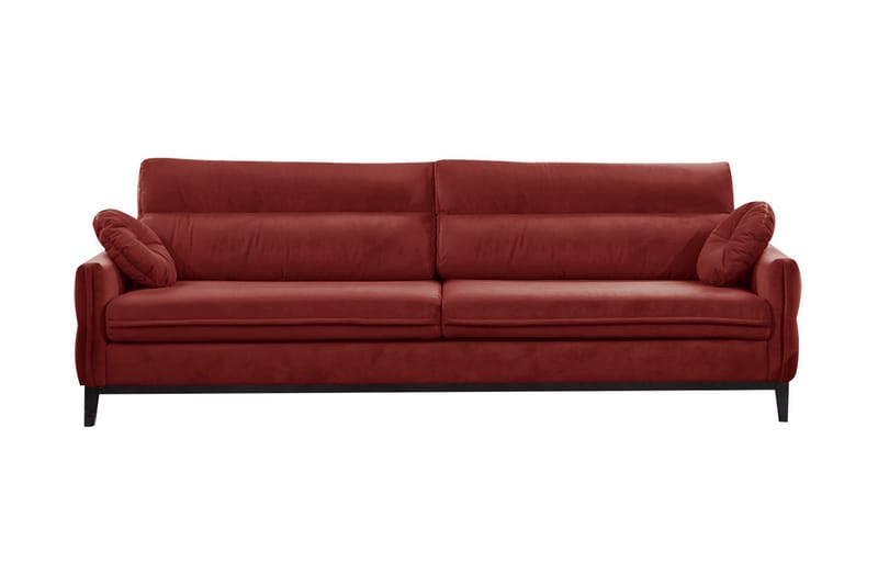 Yalungu Soffa - Röd - Möbler - Soffa - 3 sits soffa