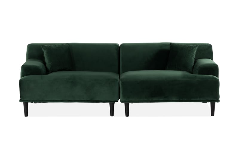 Billy Soffa - Grön - Möbler - Soffa - Divansoffor & schäslongsoffa - 3 sits soffa med divan