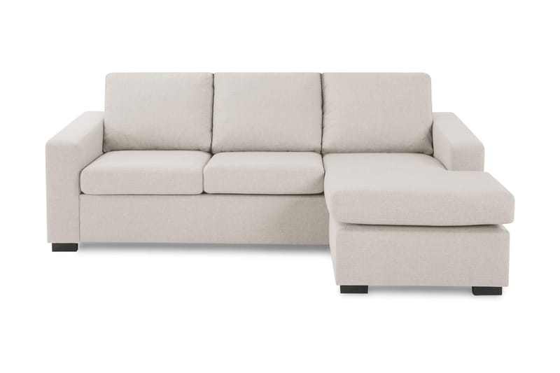 Crazy 3-sits Divansoffa Vändbar - Beige - Möbler - Soffa - Divansoffor & schäslongsoffa - 3 sits soffa med divan