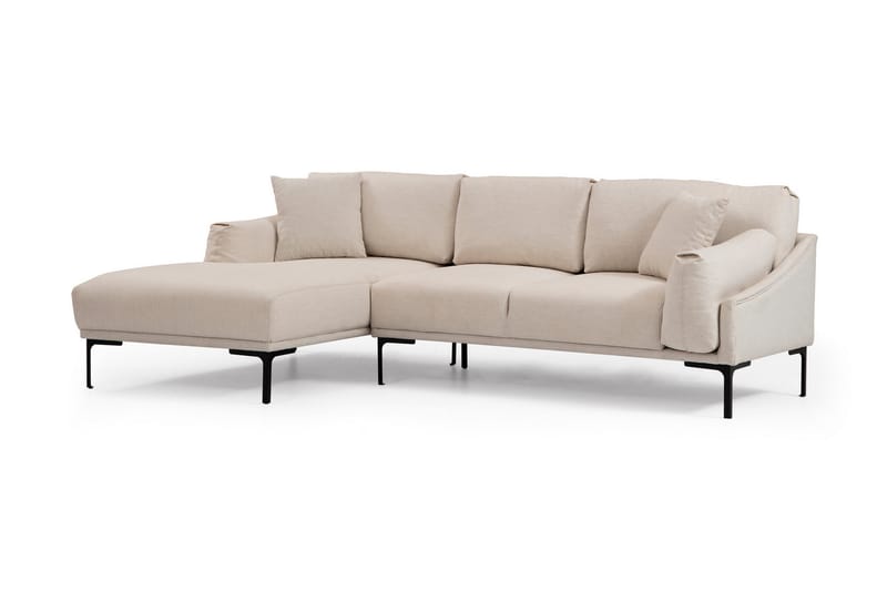 Glenure Soffa m. Divan 4-sits - Cream - Möbler - Soffa - Divansoffor & schäslongsoffa - 4 sits soffa med divan