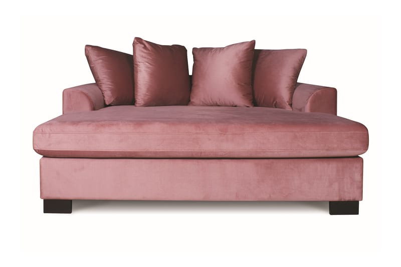 Monover Loveseat Sammet - Rosa - Möbler - Soffa - Divansoffor & schäslongsoffa - 2 sits soffa med divan