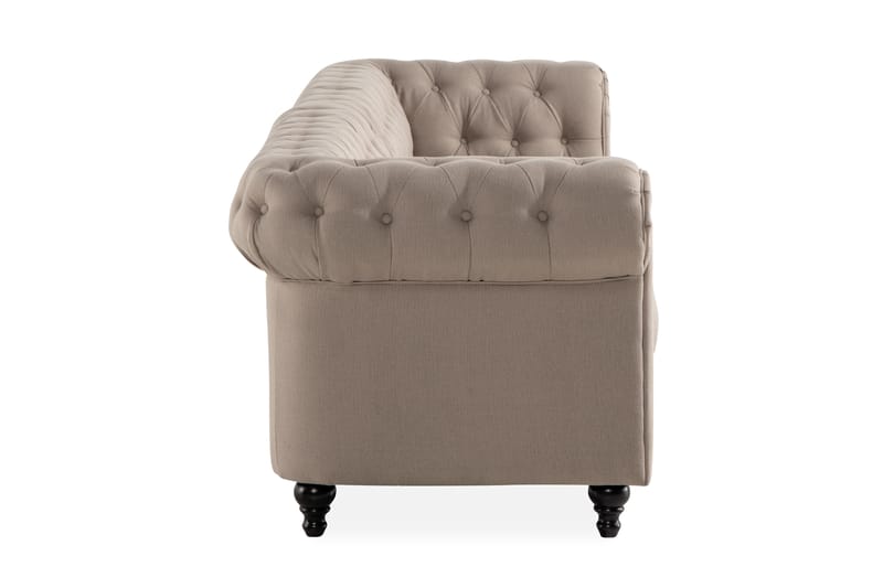 Chesterfield Lyx 4-Sits - Beige - Möbler - Soffor - Howardsoffor