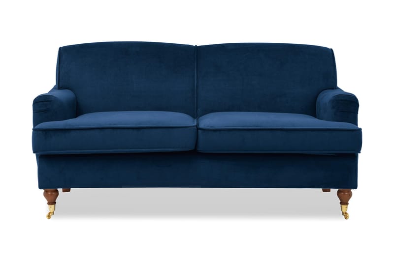 Bracknell Soffa 2-sits, Sammet - Mörkblå Sammet - Möbler - Soffa - 2 sits soffa