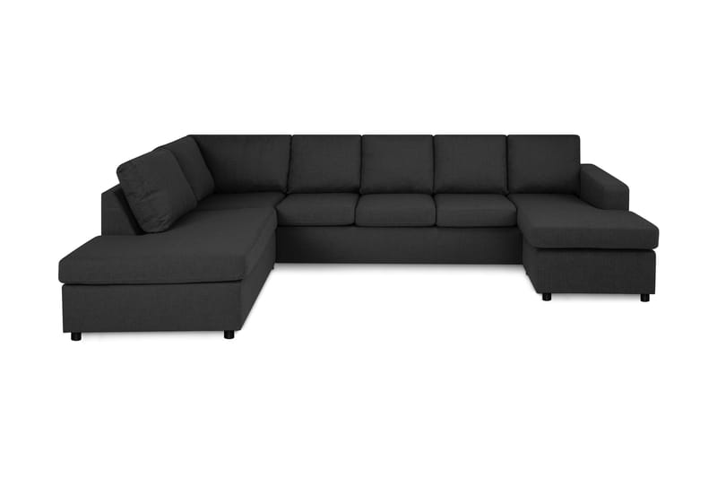 Crazy U-soffa Divan Höger - Antracit - Textil & mattor - Sängkläder - Bäddset & påslakanset - Påslakanset dubbelsäng