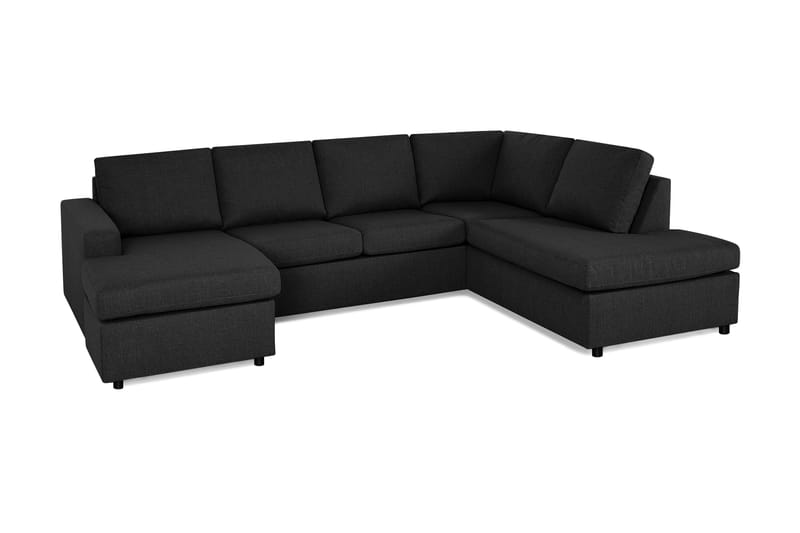 Crazy U-soffa Large Divan Vänster - Antracit - Möbler - Soffa - U-soffa