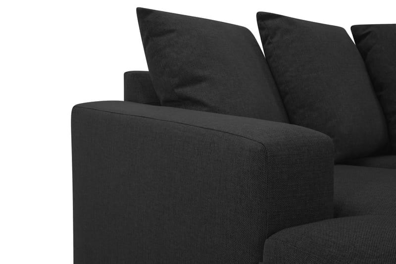 Crazy U-soffa Small Divan Vänster inkl Kuvertkuddar - Antracit - Möbler - Soffa - U-soffa