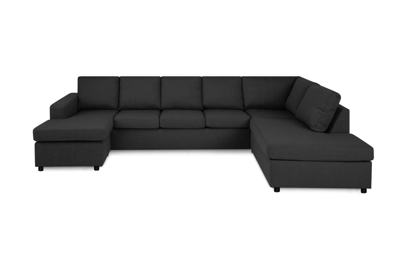 Crazy U-soffa XL Divan Vänster - Antracit - Möbler - Stolar & fåtöljer - Pall & puff - Sittpuff