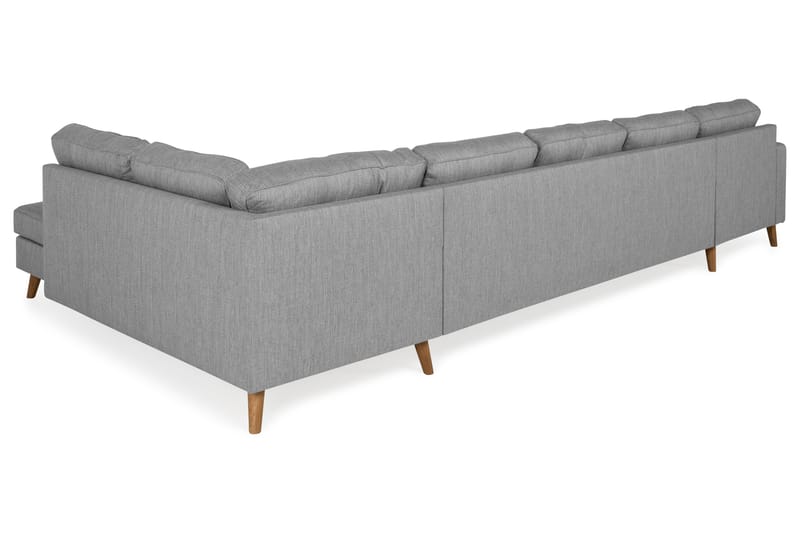 Monroe U-soffa Large med Divan Vänster - Grå - Möbler - Soffa - U-soffa