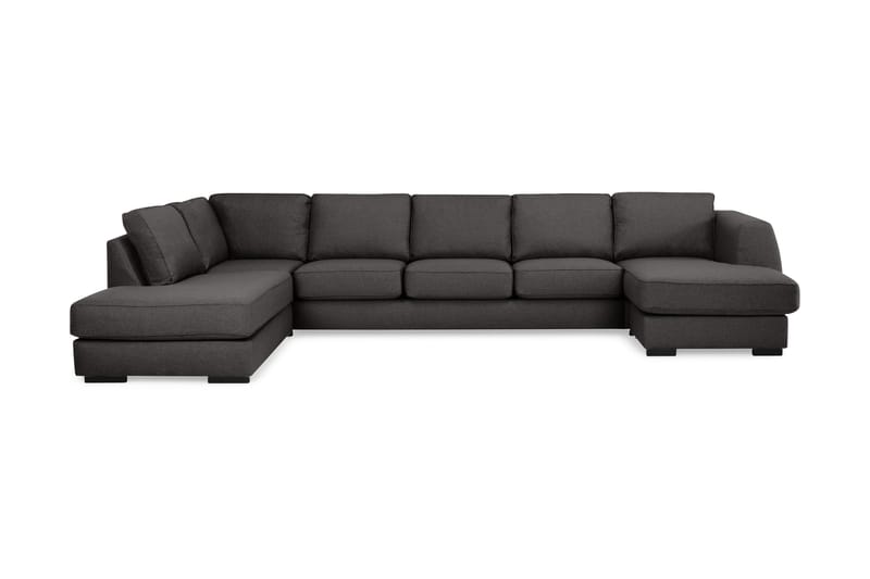 Optus U-soffa Large med Divan Höger - Mörkgrå - Möbler - Soffa - U-soffa