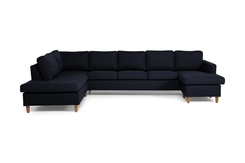Zero U-soffa Large med Divan Höger - Blå - Möbler - Soffa - U-soffa