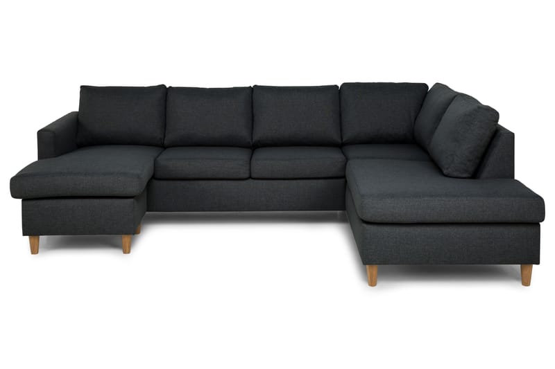 Zero U-soffa med Divan Vänster - Mörkgrå - Möbler - Soffa - U-soffa