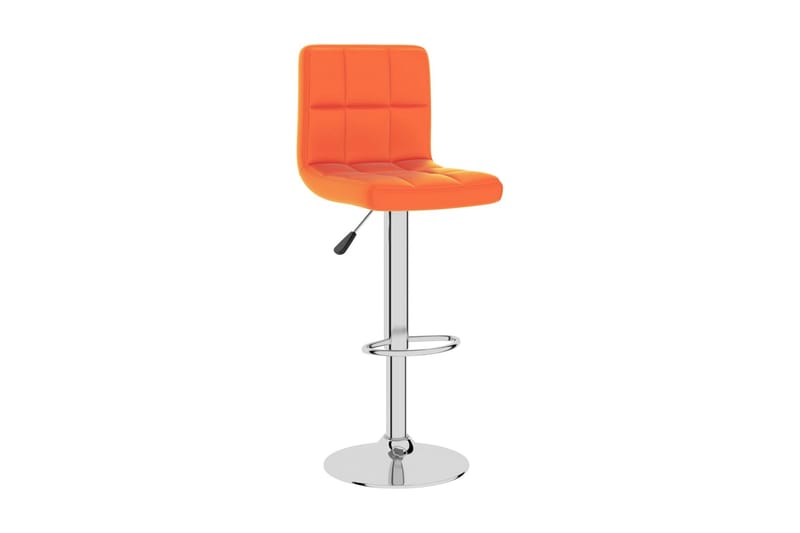 Barstol orange konstläder - Orange - Möbler - Stolar & fåtöljer - Barstol & barpall