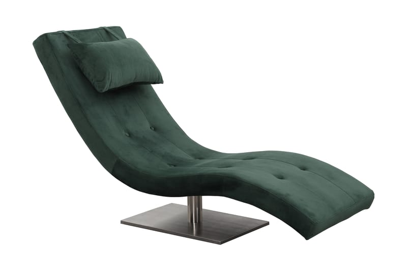 Relax lounger velvet green - Möbler - Stolar & fåtöljer - Fåtölj - Fåtöljer utan armstöd
