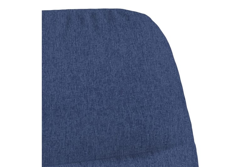 Vilstol blå tyg - Blå - Möbler - Stolar & fåtöljer - Fåtölj - Fåtöljer utan armstöd