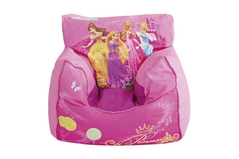 Disney Princess Lässtol uppblåsbar - Rosa - Möbler - Barnmöbler - Barnstol - Barnfåtölj