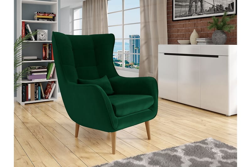 Fåtölj - Grön - Möbler - Stolar & fåtöljer - Fåtölj