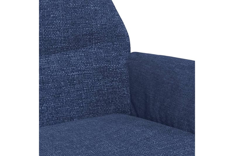 Vilstol blå tyg - Blå - Möbler - Stolar & fåtöljer - Fåtölj