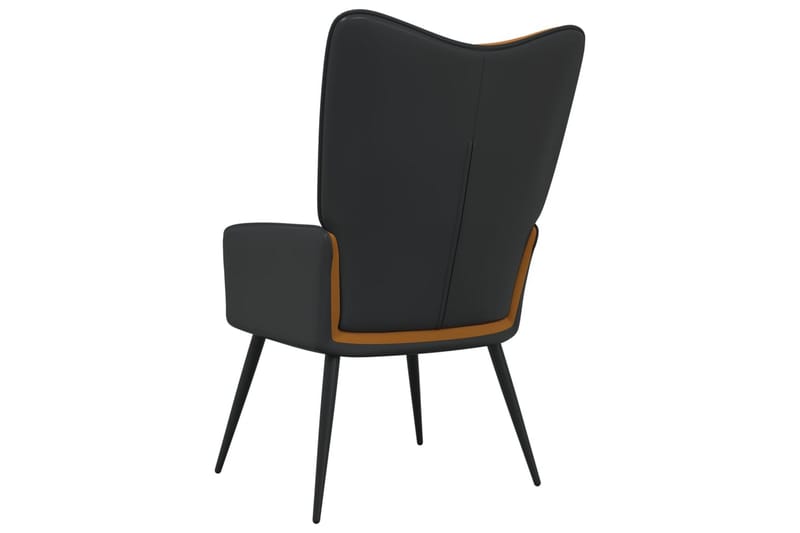 Vilstol brun sammet och PVC - Brun - Möbler - Stolar & fåtöljer - Fåtölj
