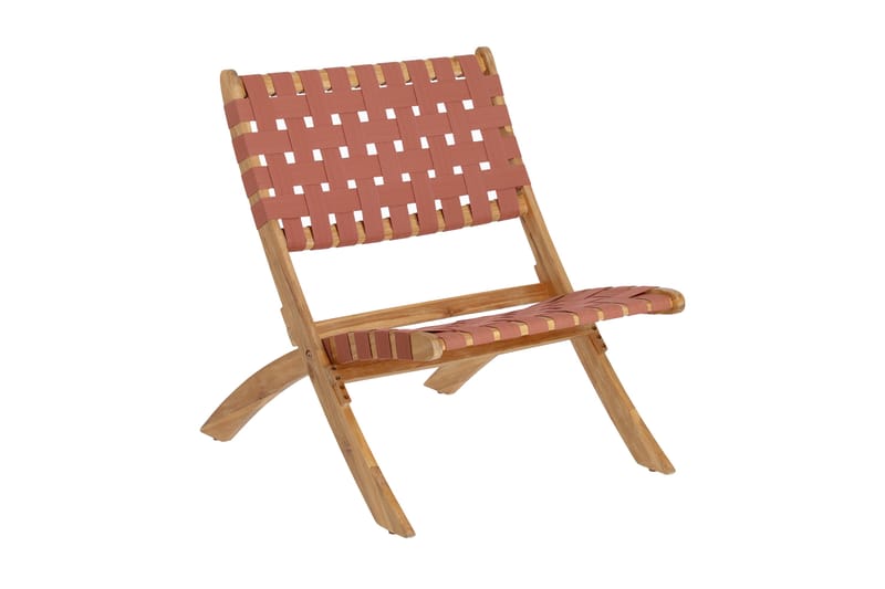 Chabeli Klappstol Akacia/Terracotta - La Forma - Möbler - Stolar & fåtöljer - Klappstol & stapelbara stolar