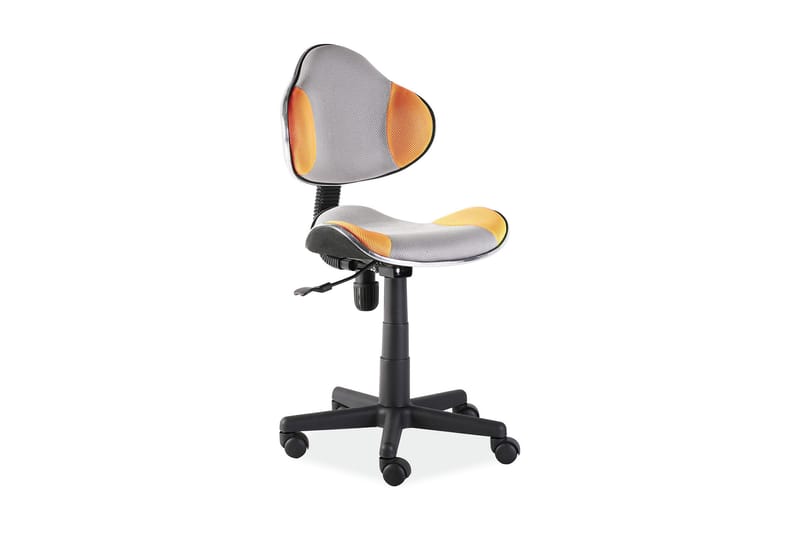 Kohlsville Kontorsstol Ställbar - Orange/Grå - Möbler - Stolar & fåtöljer - Kontorsstol & skrivbordsstol