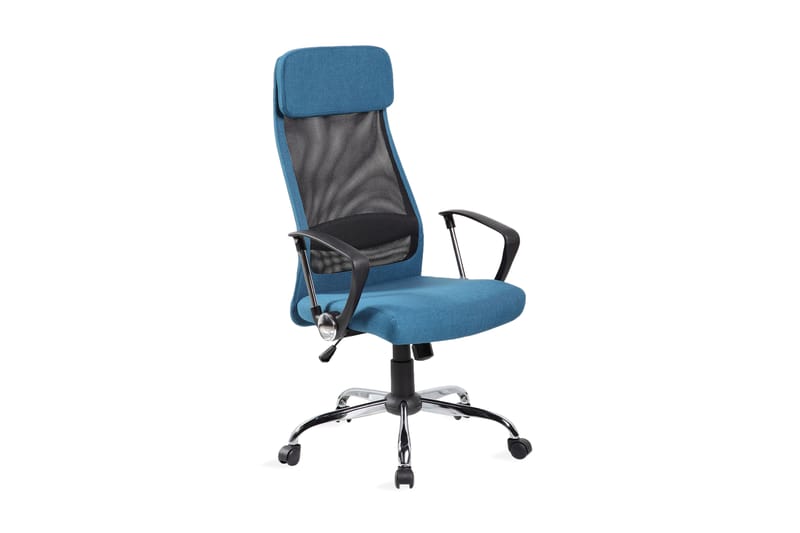 Kontorstol DARLA 62x63xH116-126cm färg: blå - Möbler - Stolar & fåtöljer - Kontorsstol & skrivbordsstol