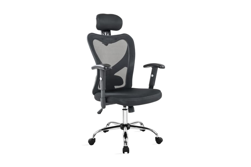 Skrivbordsstol black with mesh headrests - Svart - Möbler - Stolar & fåtöljer - Kontorsstol & skrivbordsstol