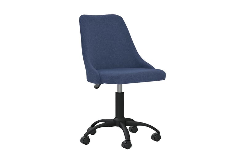 Snurrbar kontorsstol blå tyg - Blå - Möbler - Stolar & fåtöljer - Kontorsstol & skrivbordsstol