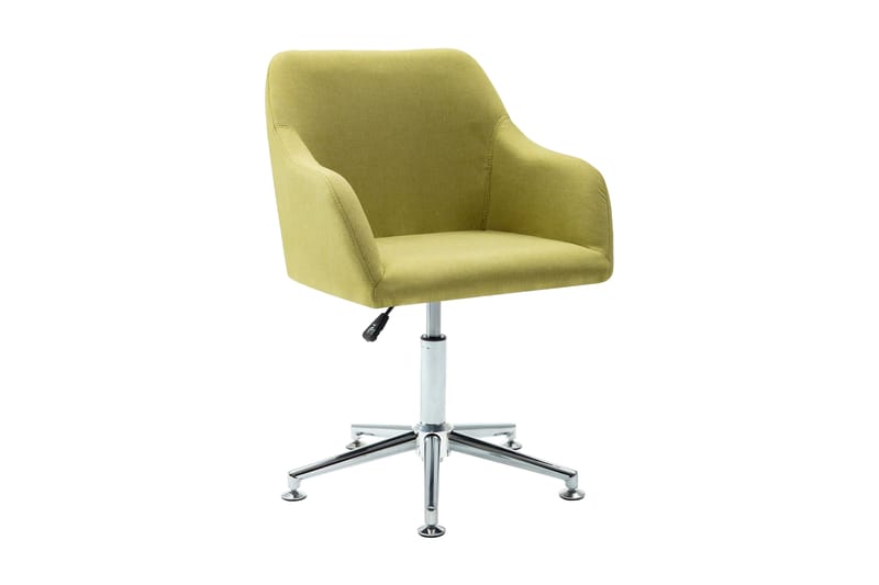 Snurrbar kontorsstol grön tyg - Grön - Möbler - Stolar & fåtöljer - Kontorsstol & skrivbordsstol