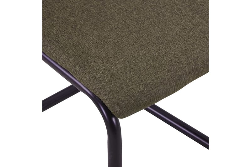 Fribärande matstolar 4 st brun tyg - Brun - Möbler - Stolar & fåtöljer - Matstol & köksstol
