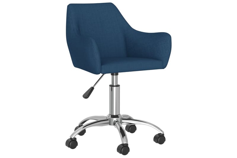 Snurrbar matstol blå tyg - Blå - Möbler - Stolar & fåtöljer - Matstol & köksstol