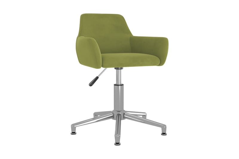Snurrbar matstol ljusgrön sammet - Grön - Möbler - Stolar & fåtöljer - Matstol & köksstol