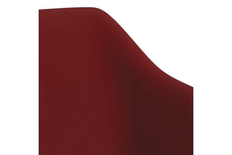 Snurrbar matstol vinröd sammet - Röd - Möbler - Stolar & fåtöljer - Matstol & köksstol