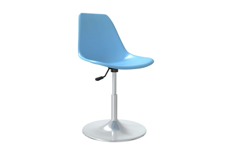 Snurrbara matstolar 2 st blå PP - Blå - Möbler - Stolar & fåtöljer - Matstol & köksstol