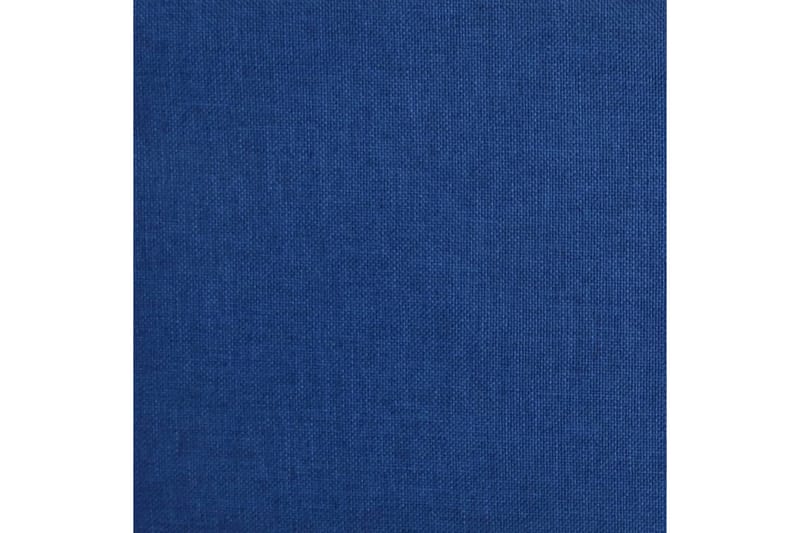 Fotpall blå 78x56x32 cm tyg - Blå - Möbler - Stolar & fåtöljer - Pall & puff - Fotpall