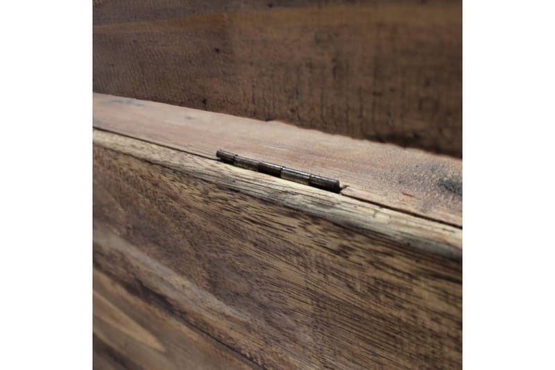 Bänk massivt återvunnet trä 86x40x60 cm - Brun - Möbler - Stolar & fåtöljer - Sittbänk