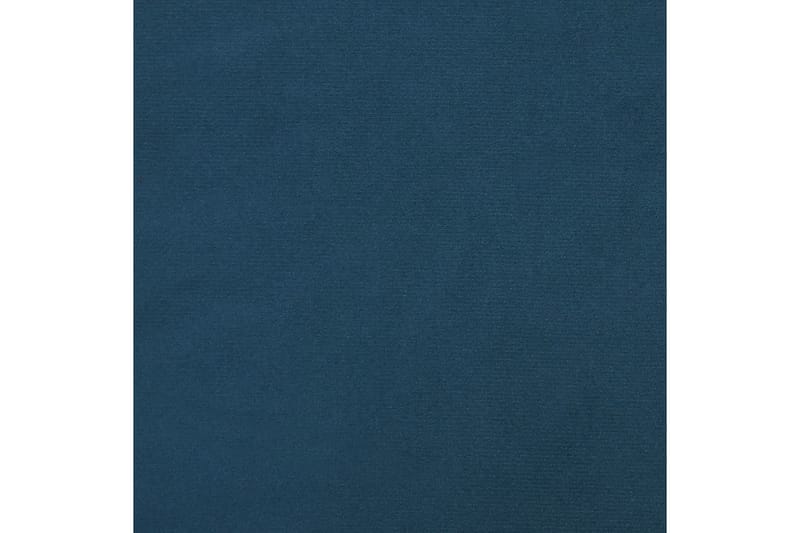 Gungstol blå sammet - Blå - Möbler - Stolar & fåtöljer - Snurrstol & Gungstol