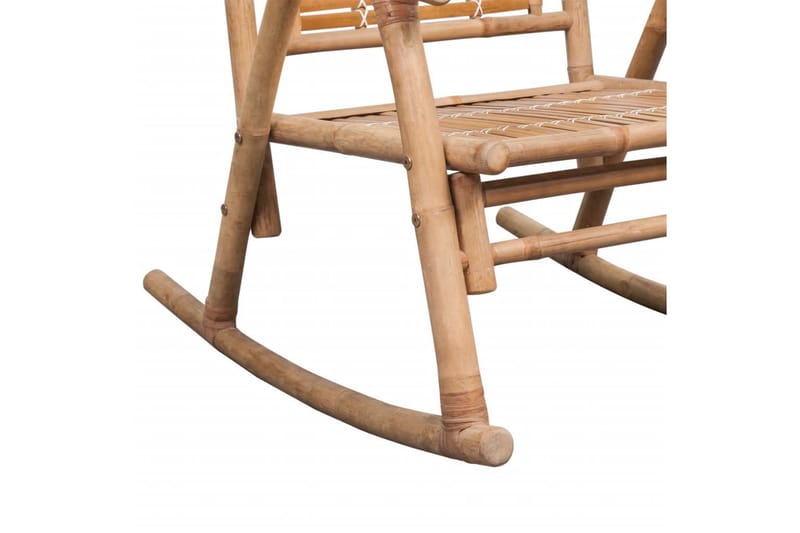 Gungstol i bambu - Brun - Möbler - Stolar & fåtöljer - Snurrstol & Gungstol