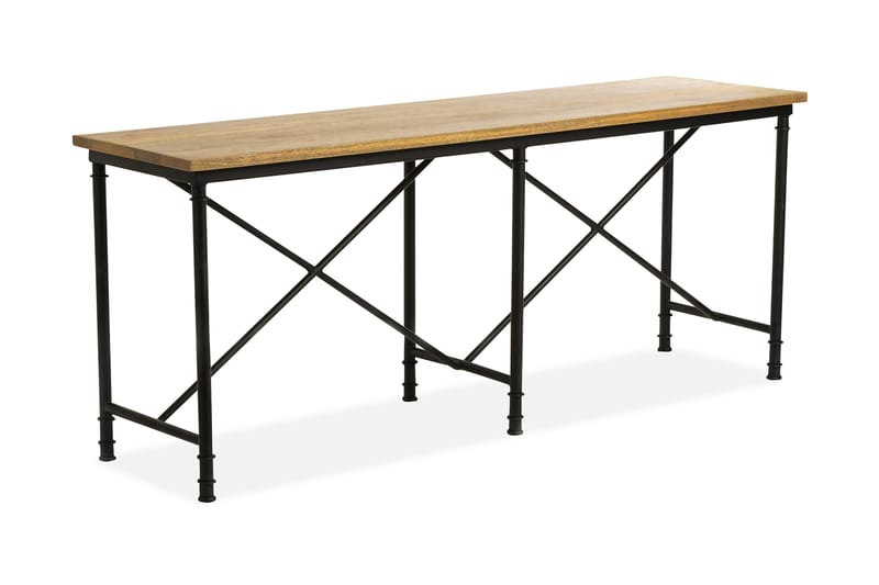 Konsollbord 152 cm - Trä/Natur/Svart - Möbler - Bord - Avlastningsbord & hallbord