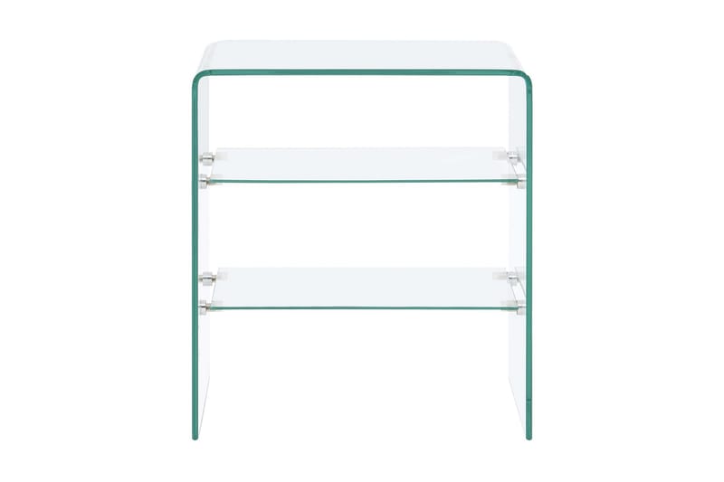 Soffbord 50x40x56 cm härdat glas - Transparent - Möbler - Bord - Soffbord
