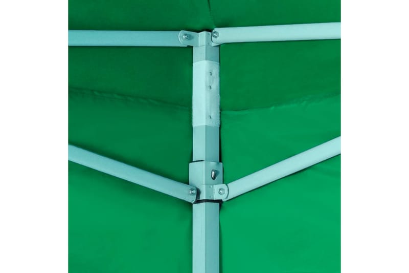 Hopfällbart tält med 2 väggar 3x3 m grön - Grön - Sport & fritid - Camping & vandring - Tält