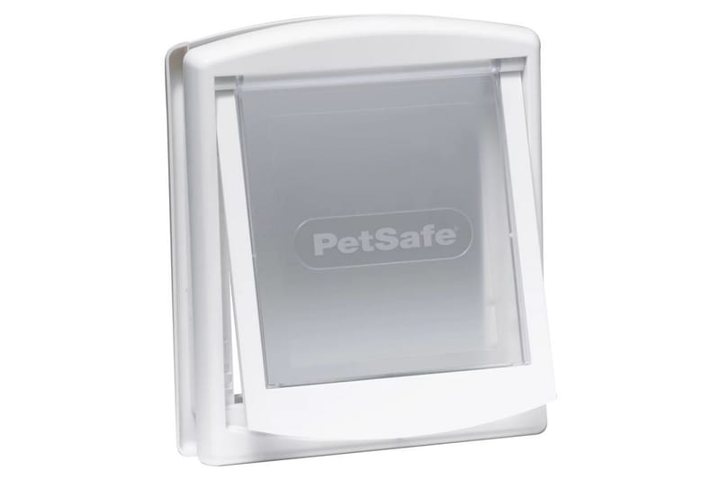 PetSafe 2-vägslucka för husdjur 715 liten 17,8x15,2 cm vit - Sport & fritid - För djuren - Katt - Kattlucka & kattnät