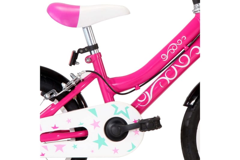 Barncykel 14 tum svart och rosa - Rosa - Sport & fritid - Friluftsliv - Cyklar - Barncykel & juniorcykel