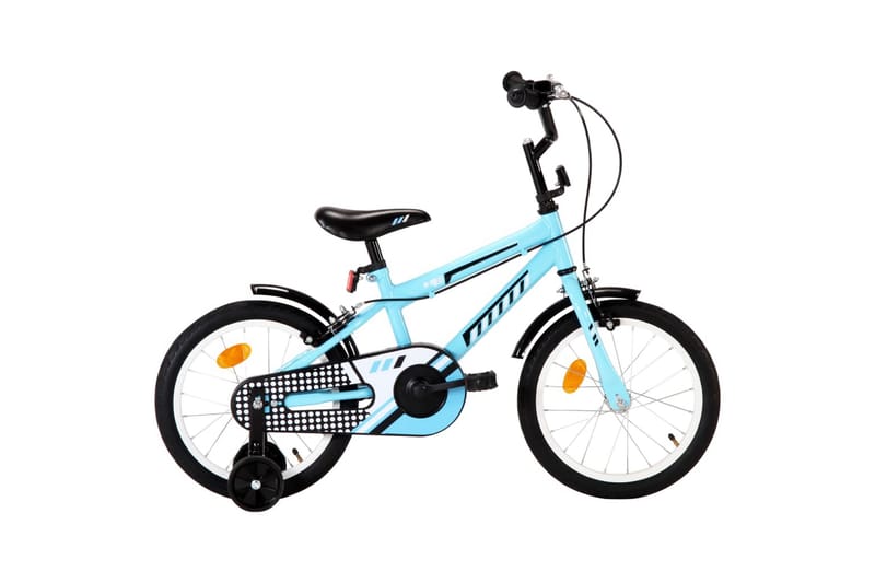 Barncykel 16 tum svart och blå - Blå - Sport & fritid - Friluftsliv - Cyklar - Barncykel & juniorcykel